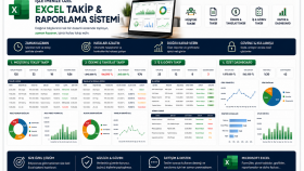 işletmenize özel Excel takip ve raporlama sistemi hazırlarım