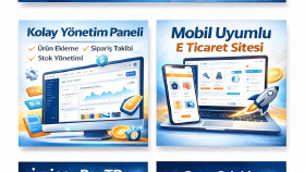 ürünlerinizi satabileceğiniz  e ticaret sitesi kurabilirim