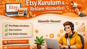 etsy mağaza kurulumu & reklam yönetimi  yapıyorum