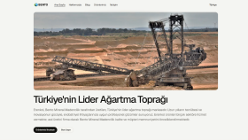 Bento Mineral Madencilik - Çoklu Dil Destekli Kurumsal Site