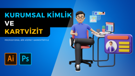firmanız için modern kurumsal kimlik tasarlayabilirim