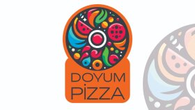 Doyum Pizza Logo Tasarımı