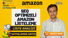 Amazonda SEO uygulamalı ürün listelemesi yazabilirim