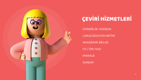 dilediğiniz metni istediğiniz seviyede çevirebilirim
