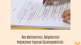 her türlü metninizi redaksiyon edebilirim