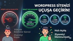WordPress hızlandırma işleminizi kalıcı çözümle yaparım