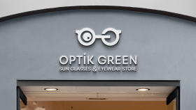 Optik Green logo tasarımı
