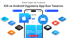 logo veya app ikonu uygulamanız için tasarlarım
