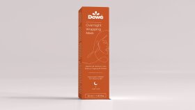 Elegant Packaging Design for Dewé Overnight Wrapping Mask