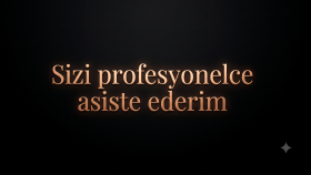işletmenizin günlük operasyonlarını profesyonelce yönetirim
