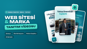 markanız için web sitesi tanıtım videosu hazırlarım