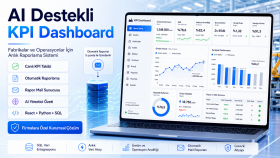 ai destekli kpi dashboard ve raporlama sistemi kuruyorum