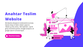wordpress ile anahtar teslim website yaparım