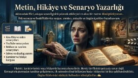 Metin, Hikâye ve Senaryo Yazarlığı