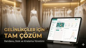 Gelinlikçiler İçin Satış ve Kiralama Takip Yazılımı