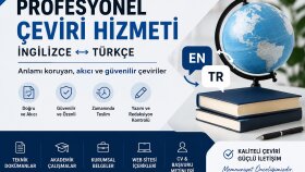 teknik ve genel İngilizce-Türkçe çevirilerinizi yaparım