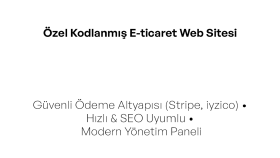 Next.js ve Node.js ile modern e-ticaret siteleri kodlarım