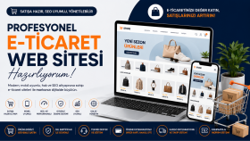 profesyonel seo uyumlu e-ticaret web sitesi hazırlıyorum