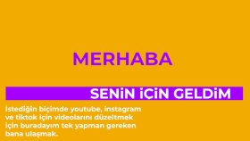 videolarınızı edit, kurgu ve ses montajı yaparım