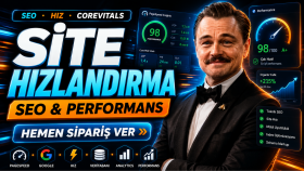 siteniz için seo ve performans optimizasyonu yaparım