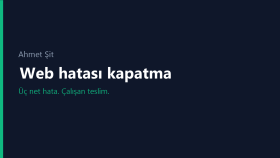 React ile pazarlama sayfanızı kodlarım