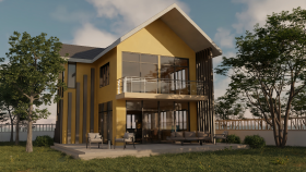 3D dış mekan ve cevre renderları