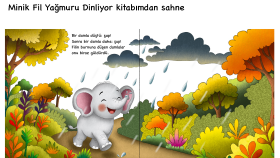 çocuk kitaplarına, dergilerine illüstrasyonlar yapıyorum
