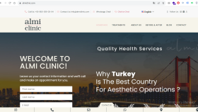 Sağlık Turizmi Web Sitesi
