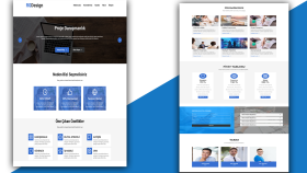 Kurumsal Web Site UI/UX Tasarım
