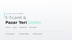 işletmeniz için full-stack web uygulaması yaparım