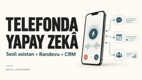 telefon için sesli yapay zeka asistanı geliştiririm