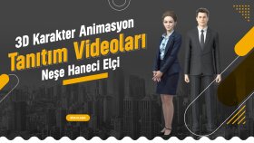 3d karakter animasyonla videolarınızı canlandırabilirim