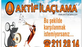 Aktif ilaçlama banner çalışması