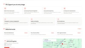İnşaat Sitesine Kurumsal Website