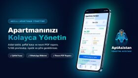 Apartman & Site Yönetimi Finans ve Aidat Takip Uygulaması