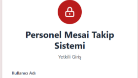 Personel Mesai Takip Programı