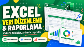 excel verilerinizi düzenleyip analiz raporu hazırlayabilirim