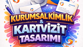 markanı profesyonel gösteren kurumsal kimlik tasarlarım