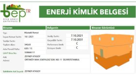 ENERJİ KİMLİK BELGESİ