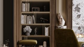 Ö.D Villa Salon Görselleştime Çalışması