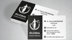 Çift Yön Kartvizit 