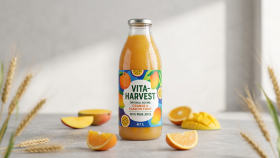 Vita-Harvest Meyve Suyu Etiket Tasarımı