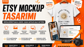     Ben, Etsy İçin Profesyonel Mockup Tasarımı Yaparım 