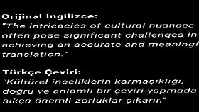 İngilizce metinlerden Türkçeye gerçek ve özenli çeviri