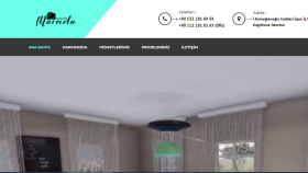 Mimarlık Sitesi İçin Yapmış Olduğumuz Web Sayfası.