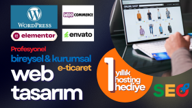 wordpress ile mobil uyumlu ve etkileyici web site tasarlarım