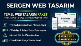 anahtar teslim web sitesi ve e ticaret yaparım