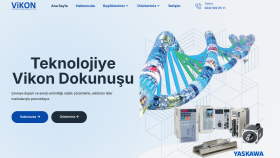 Vikon Firması İçin Kurumsal Web Sitesi Yaptık