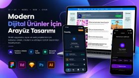mobil uygulama & oyun ve web arayüzleri tasarlıyorum