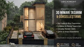 3D mimari tasarım yaparım